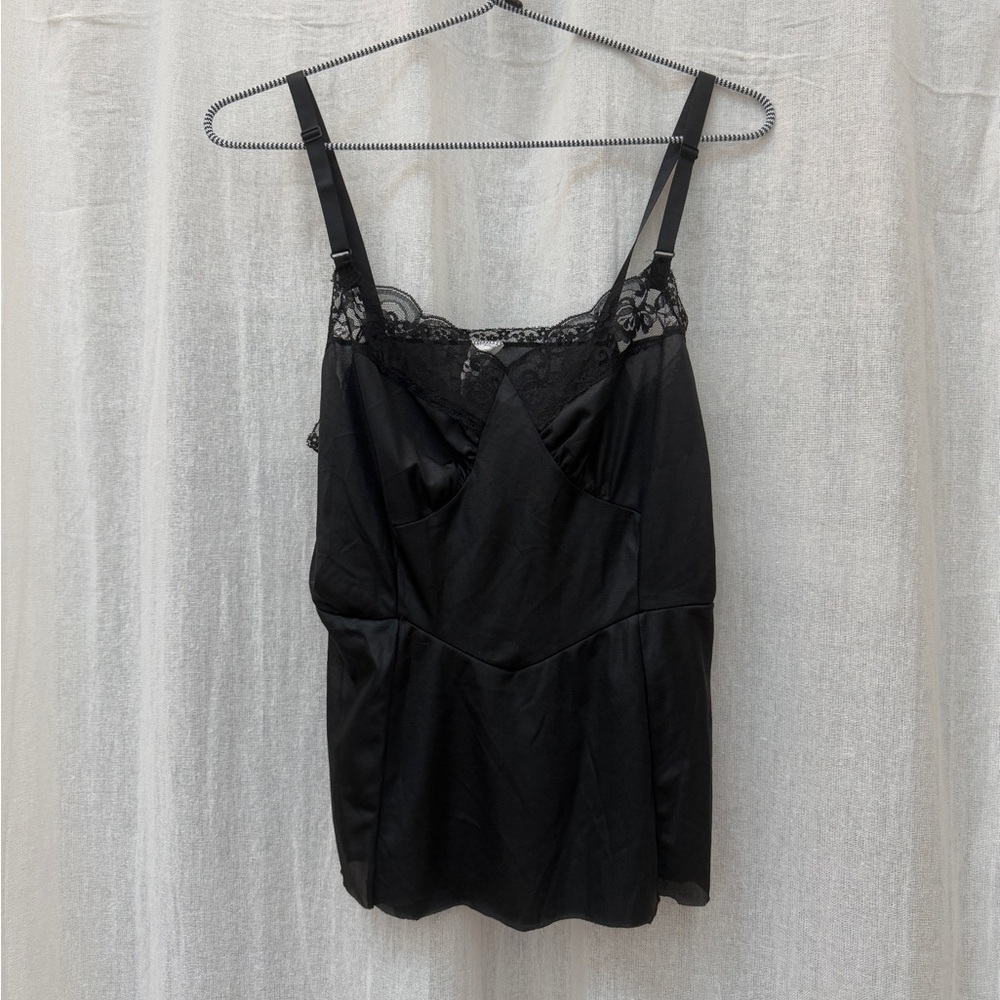 Vintage satin top